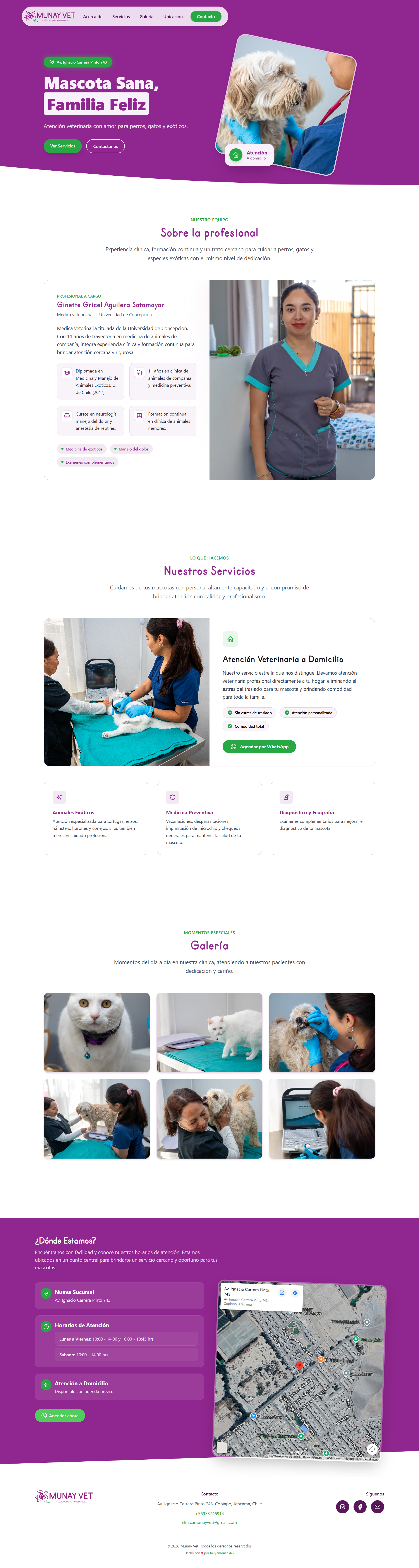 Captura de Munay Vet